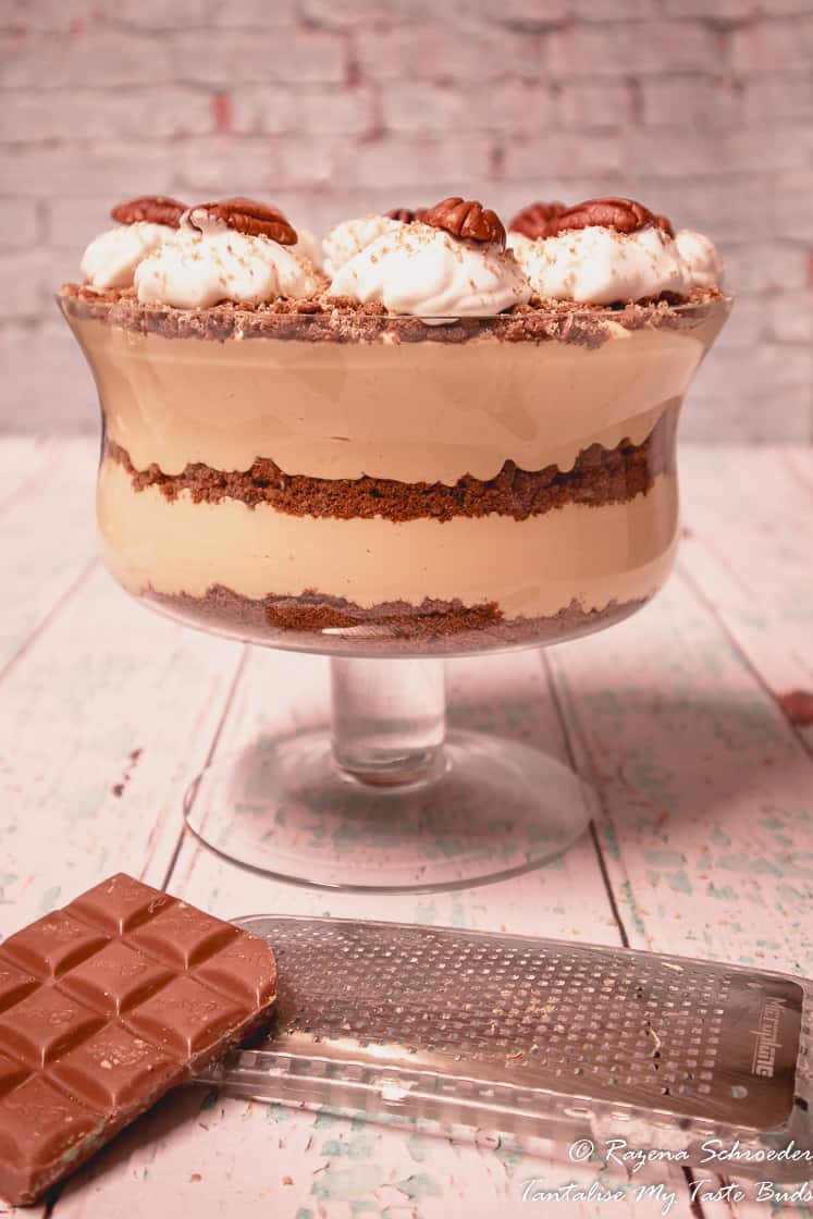 Peppermint Crisp Caramel Mousse dessert
