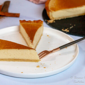 South African Milk tart slices