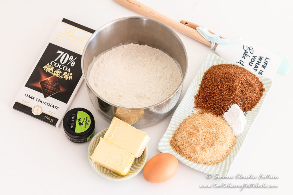 Chocolate Chunk Pecan Cookie ingredients