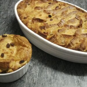 Brioche bread pudding