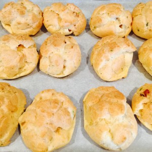 Choux pastry puffs