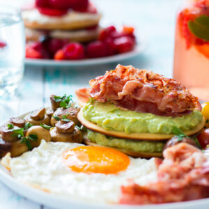 Almond and Coconut pancakes