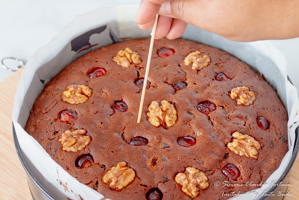 Old Fashioned Spiced Boiled Fruit Cake