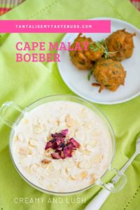 Creamy Cape Malay Boeber