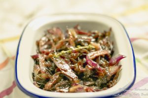 Caramelised onions with balsamic vinegar and sugar