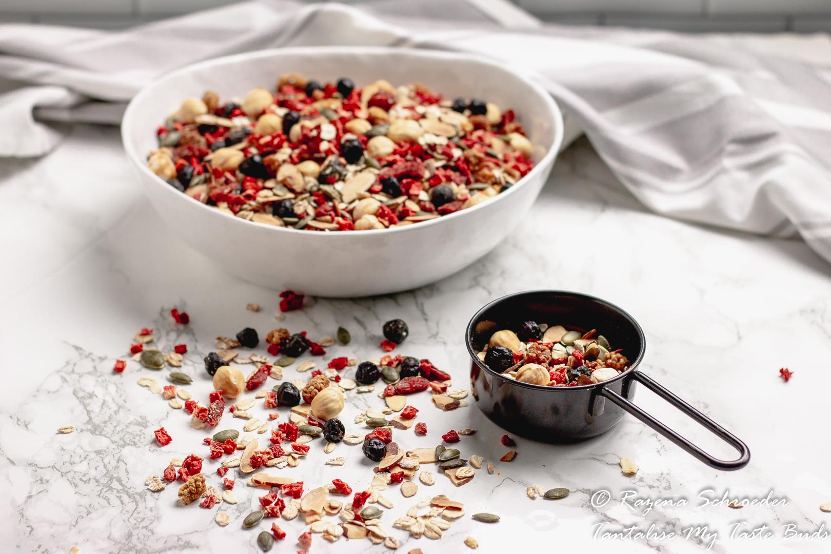 Homemade Toasted Luxury Berry Nut Muesli Tantalise My Taste Buds