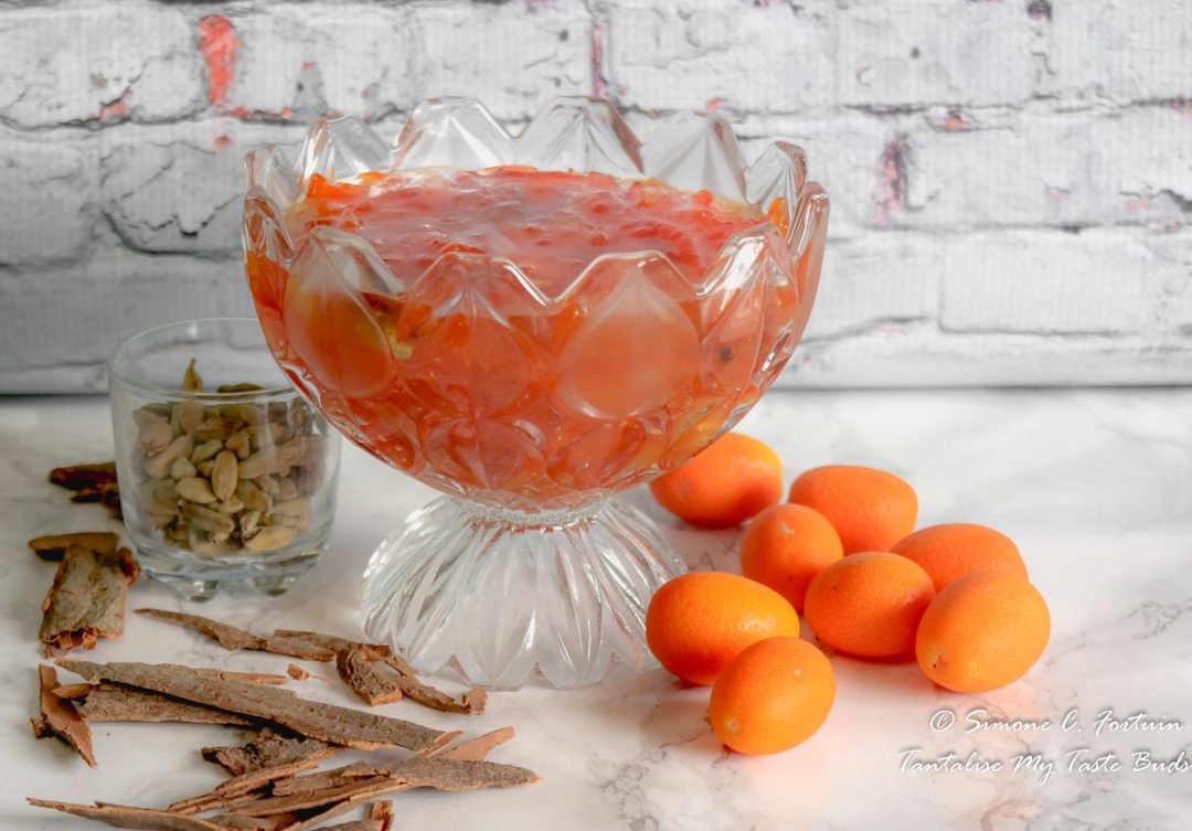Bowl of Easy Spiced Kumquat Marmalade Jam
