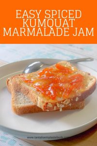 Oat Bread with Easy Spiced Kumquat Marmalade Jam