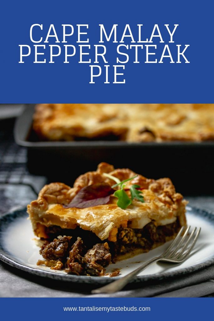 Cape Malay Pepper Steak Pie pin