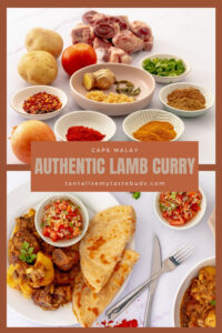 Authentic Cape Malay Lamb Curry pin 2