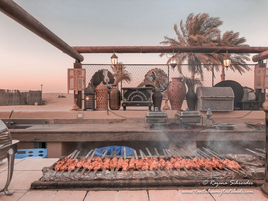 Dubai evening desert safari bbq