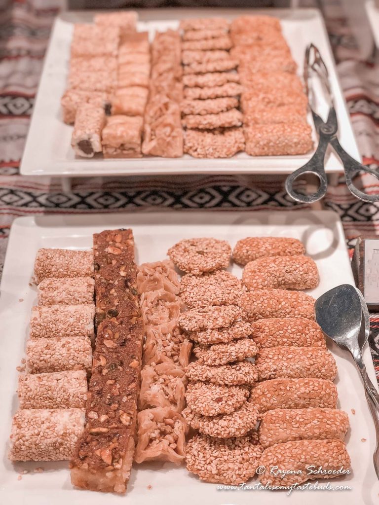 Dubai evening desert safari Arabic sweets