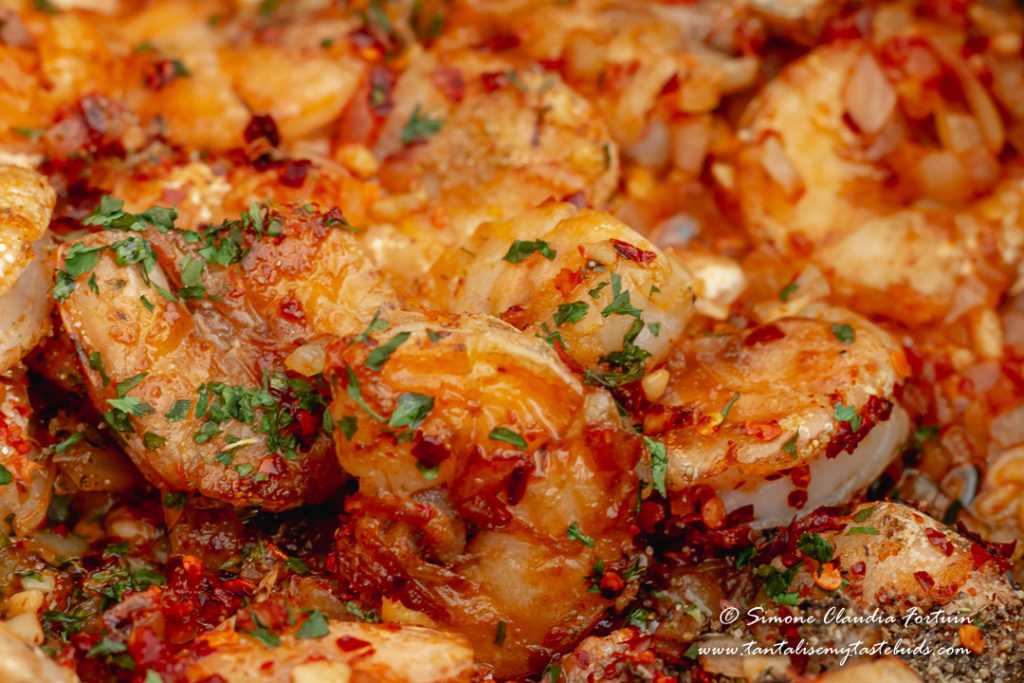 Prawn and onion base for soup